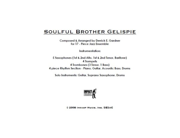 Soulful Brother Gillespie***